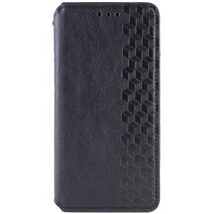 Шкіряний чохол-книжка GETMAN Cubic (PU) для Samsung Galaxy A07 Чорний