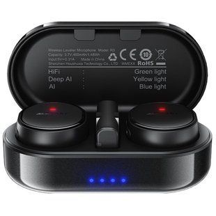 Петличный беспроводной микрофон Acefast R3 Type-C Black