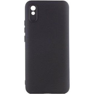 Чехол Silicone Cover Lakshmi Full Camera (AAA) для Xiaomi Redmi 9A Черный / Black