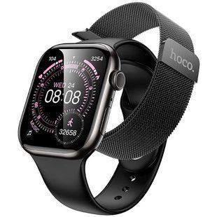 Смарт-часы Hoco Y42 Smart sports watch (call version) Black