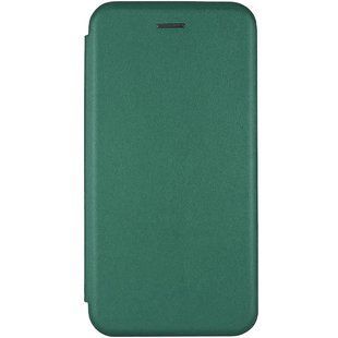 Кожаный чехол-книжка Classy для Xiaomi Redmi Note 9 / Redmi 10X Зеленый
