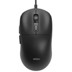 Мышь проводная WIWU WM111 Wired Mouse Black