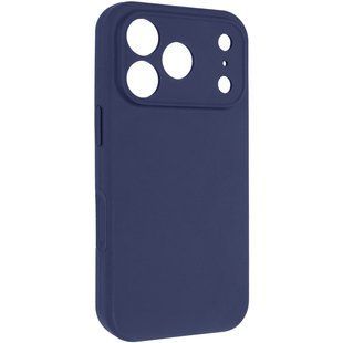 Чехол Silk Full Camera Protective (AA) NO LOGO для Apple iPhone 17 Pro Max (6.9") Синий / Deep navy