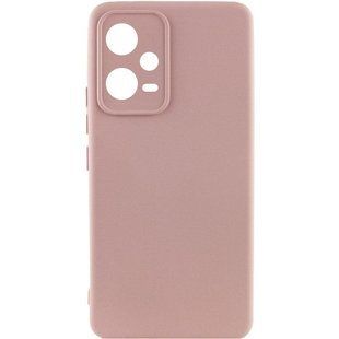Чехол Silicone Cover Ummi Lakshmi Full Camera (AA) для Xiaomi Poco X5 5G / Note 12 5G Розовый / Pink Sand