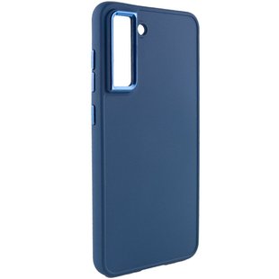 TPU чехол Bonbon Metal Style для Samsung Galaxy S23 Синий / Cosmos blue