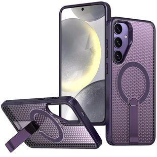 Чехол TPU Breeze with MagSafe stand для Samsung Galaxy S26 / S26 Pro Purple