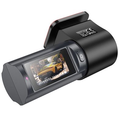 Відеореєстратор Hoco DV7 2K display hidden driving recorder Black