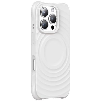 Чехол TPU Orbit with Magnetic Fit для Apple iPhone 16 Pro (6.3") White