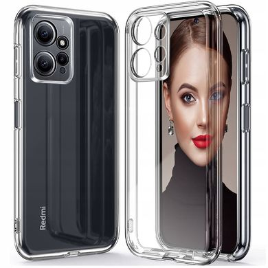 TPU чехол Epic Transparent 1,5mm Full Camera для Xiaomi Redmi Note 12 4G Бесцветный (прозрачный)