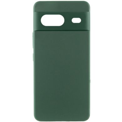 Чохол Silicone Cover Lakshmi Full Camera (AAA) для Google Pixel 8a Зелений / Cyprus Green