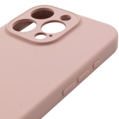 Чохол Silk Full Camera Protective (AA) NO LOGO для Apple iPhone 16 Pro (6.3") Рожевий / Pink Sand
