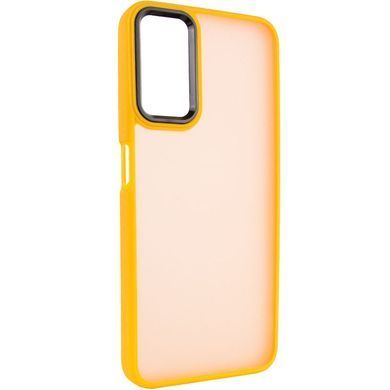 Чехол TPU+PC Lyon Frosted для Oppo A96 Orange
