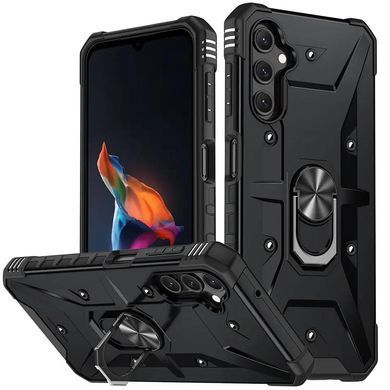 Ударостійкий чохол Pathfinder Ring для Samsung Galaxy A14 4G/5G Чорний / Black