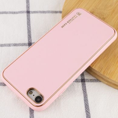 Шкіряний чохол Xshield для Apple iPhone 7 / 8 / SE (2020) (4.7") Рожевий / Pink