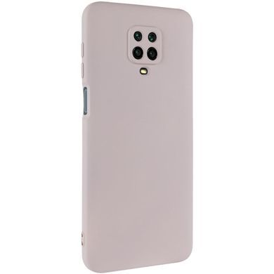 Чохол TPU GETMAN Liquid Silk Full Camera для Xiaomi Redmi Note 9s / Note 9 Pro / Note 9 Pro Max Сірий / Lavender