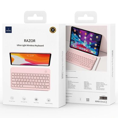 Клавіатура WIWU Razor Wireless Keyboard RZ-01 Pink