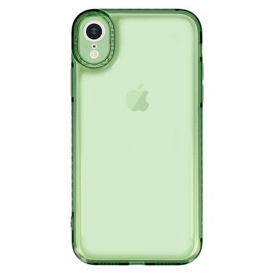 Чехол TPU Starfall Clear для Apple iPhone XR (6.1") Зеленый