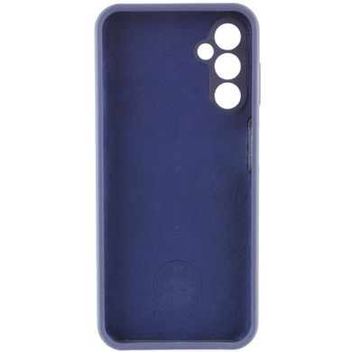 Чехол Silicone Cover Lakshmi Full Camera (AAA) для Samsung Galaxy A24 4G Темно-синий / Midnight blue
