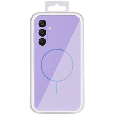 Чохол Silicone Cover Lakshmi Full Camera (AA) with Magnetic Fit для Samsung Galaxy S25 FE Бузковий / Dasheen