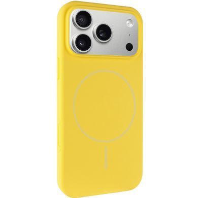 Чехол Silk Full Protective (AA) NO LOGO with Magnetic Fit для Apple iPhone 17 Pro Max / 18 Pro Max Желтый / Yellow