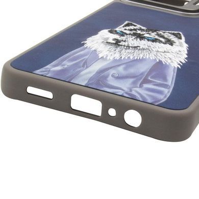 TPU+PC чехол Friends для Samsung Galaxy A06 Blue Wolf