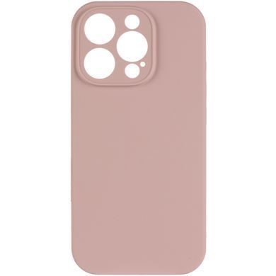 Чохол Silk Full Camera Protective (AA) NO LOGO для Apple iPhone 16 Pro (6.3") Рожевий / Pink Sand