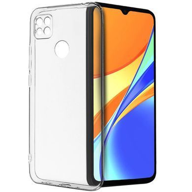 TPU чехол Epic Transparent 1,5mm Full Camera для Xiaomi Redmi 9C Бесцветный (прозрачный)