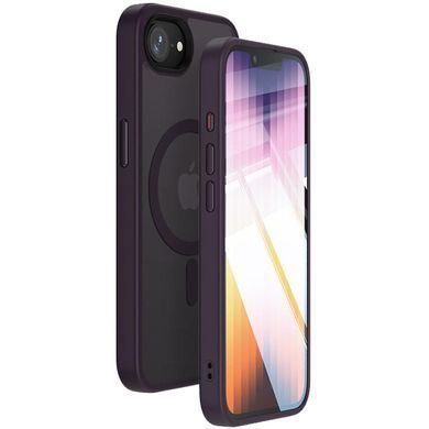 Чохол Ummi Colorful with Magnetic Fit для Apple iPhone 16e / 17e (6.1") Темно-фіолетовий / Dark Purple