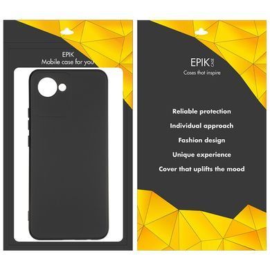 Чехол TPU Epik Black Full Camera для Realme C30 Черный