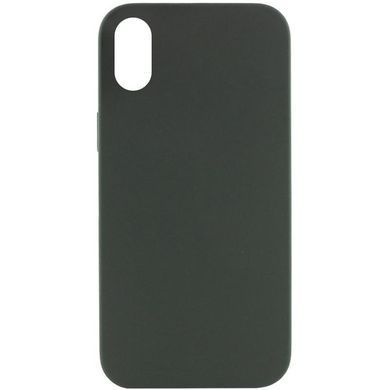 Чехол Silk Full Protective (AA) NO LOGO для Apple iPhone X / XS (5.8") Зеленый / Cyprus Green