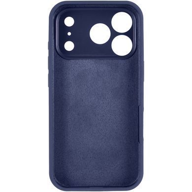 Чехол Silk Full Camera Protective (AA) NO LOGO для Apple iPhone 17 Pro Max (6.9") Синий / Deep navy