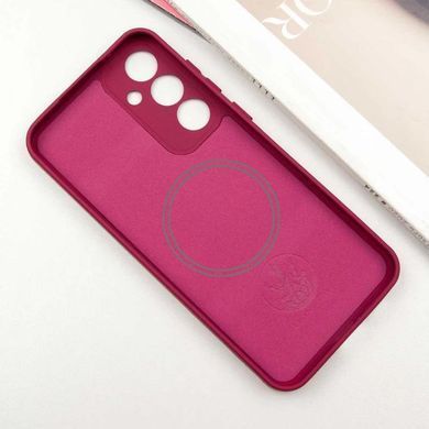 Чохол Silicone Cover Lakshmi Full Camera (AA) with Magnetic Fit для Samsung Galaxy S23 FE Червоний / Rose Red