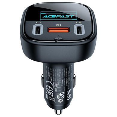 АЗУ Acefast B5 PD36W+QC4.0 total 101W (1USB-A/2C) Black