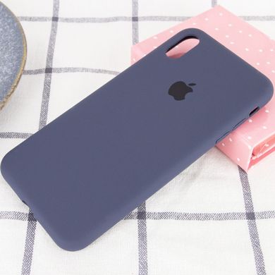 Чохол Silicone Case Full Protective (AA) для Apple iPhone XR (6.1") Темний Синій / Midnight Blue