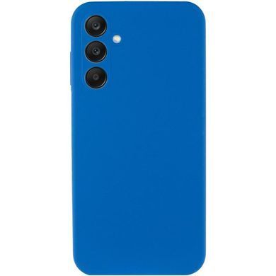 Чохол Silicone Cover Lakshmi Full Camera (AAA) для Samsung Galaxy A36 5G Синій / Denim Blue