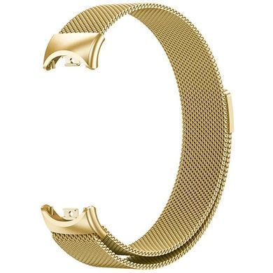Ремінець Milanese Loop New Design для Xiaomi Mi Band 8/9/10 Gold