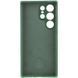 Чохол Silicone Cover Lakshmi Full Camera (AAA) with Logo для Samsung Galaxy S24 Ultra Зелений / Cyprus Green фото 2