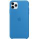 Чехол Silicone case (AAA) для Apple iPhone 11 Pro Max (6.5") Синий / Surf Blue фото 1