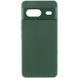 Чохол Silicone Cover Lakshmi Full Camera (AAA) для Google Pixel 8a Зелений / Cyprus Green фото 1