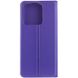 Кожаный чехол книжка GETMAN Elegant (PU) для TECNO Spark 8C Фиолетовый фото 2