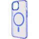 Чехол TPU Iris with MagSafe для Apple iPhone 13 (6.1") Синий фото 3