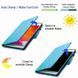 Шкіряний чохол Art Case з візитницею для Samsung Galaxy Tab S7+ Блакитний фото 5