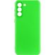 Чохол Silicone Cover Lakshmi Full Camera (A) для Samsung Galaxy S24+ Салатовий / Neon Green