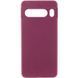 Чехол Silicone Cover Lakshmi Full Camera (AAA) для Xiaomi Poco M7 Pro 5G Бордовый / Plum