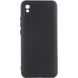 Чехол Silicone Cover Lakshmi Full Camera (AAA) для Xiaomi Redmi 9A Черный / Black фото 1