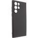 Чохол Silicone Cover Ummi Lakshmi Full Camera (AA) для Samsung Galaxy S23 Ultra Чорний / Black
