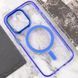 Чохол TPU Iris with Magnetic Fit для Apple iPhone 14 Pro Max (6.7") Синій фото 5