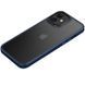 Уценка TPU+PC чехол Metal Buttons для Apple iPhone 11 (6.1") Поврежденная упаковка / Синий / Navy Blue фото 1