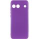 Чохол Silicone Cover Lakshmi Full Camera (A) для Google Pixel 6a Фіолетовий / Purple