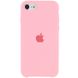 Уцінка Чохол Silicone Case (AA) для Apple iPhone SE (2020) Відкрита упаковка / Рожевий / Pink